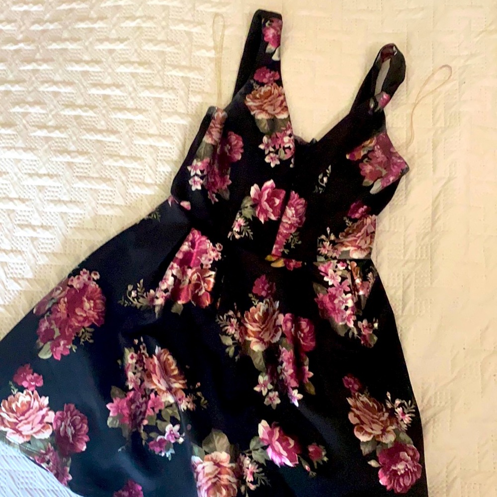Beautiful floral dress by Crystal doll size 5